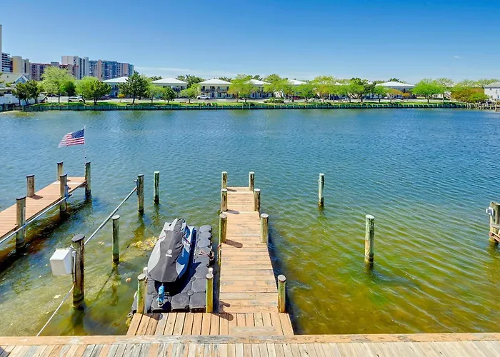 Bay-view Escape W/ Private Balcony In Ocean Ocean City